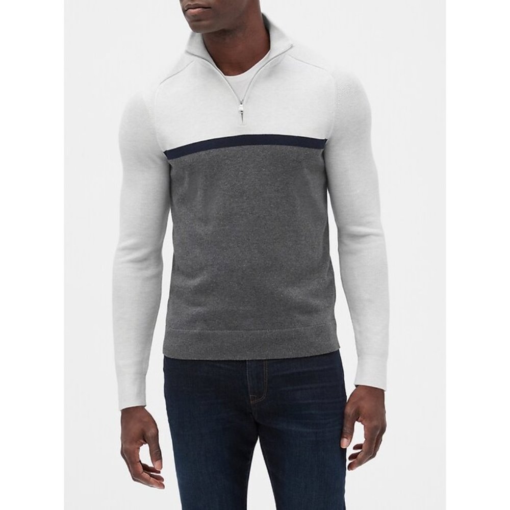 Banana Republic Quarter-Zip Pullover